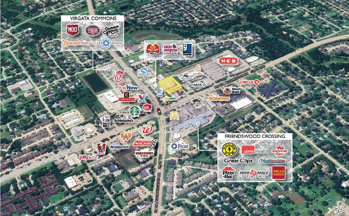Pictures of Retail property located at 125 W Parkwood Ave, Friendswood, TX 77546 for lease - image #1