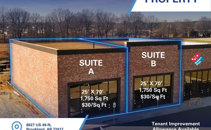 Pictures of Retail, Office property located at 8027 U.S. 49, Brookland, AR 72417 for lease - image #1