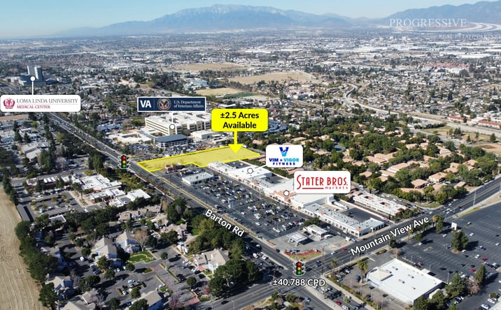 Pictures of Land property located at 25540 Barton Rd, Loma Linda, CA 92354 for lease - image #1