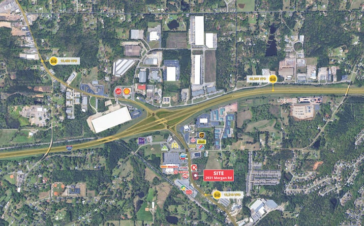 Pictures of Retail property located at 2931 Morgan Rd, Bessemer, AL 35022 for lease - image #1
