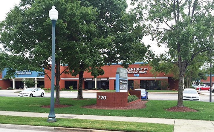Pictures of Office property located at 720 Thimble Shoals Blvd, Newport News, VA 23606 for lease - image #1