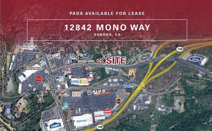 Pictures of Retail property located at 12842 Mono Way, Sonora, CA 95370 for lease - image #1