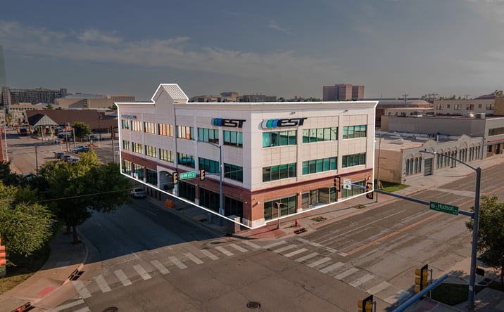 Pictures of Office property located at 615 N Hudson Ave, Oklahoma City, OK 73102 for lease - image #1