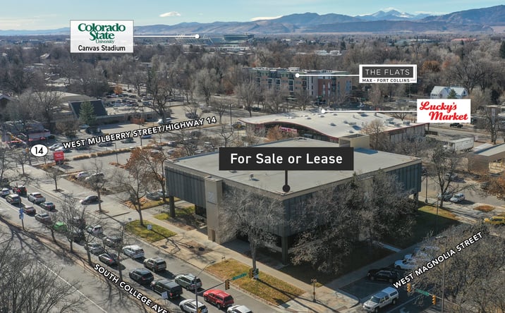 Pictures of Office property located at 401 S College Ave, Fort Collins, CO 80524 for lease - image #1