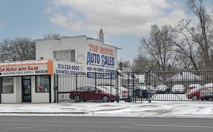 Pictures of Retail property located at 19234 Seven Mile W, Detroit, MI 48219 for lease - image #1