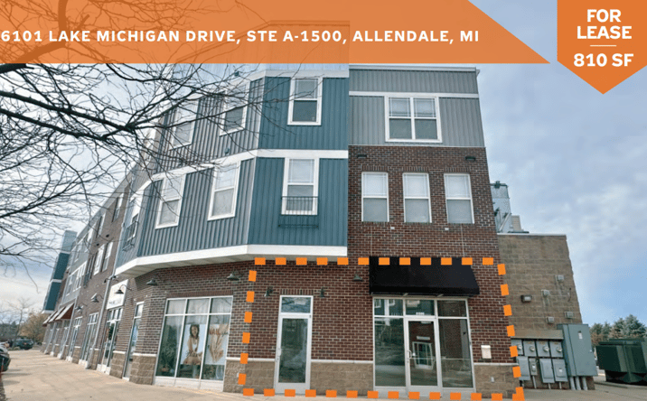 Pictures of Retail, Office property located at 6101 Lake Michigan Dr, Allendale, MI 49401 for lease - image #1