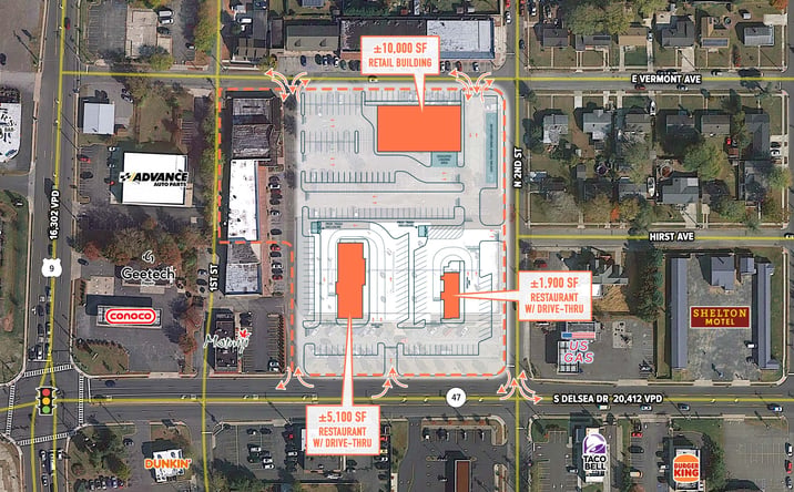 Pictures of Retail, Restaurant property located at 1302-1304 Route 47, Rio Grande, NJ 08242 for lease - image #1
