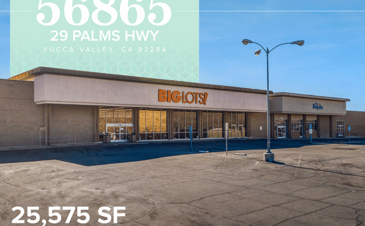 Pictures of Retail property located at 56865 29 Palms Hwy, Yucca Valley, CA 92284 for lease - image #1