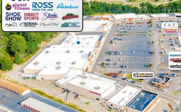 Pictures of Retail property located at 1305 E Broad Ave, Rockingham, NC 28379 for lease - image #1