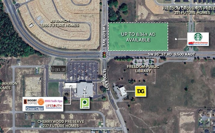 Pictures of Retail, Land property located at Liberty Triangle, FL, Liberty Triangle, FL 34476 for lease - image #1