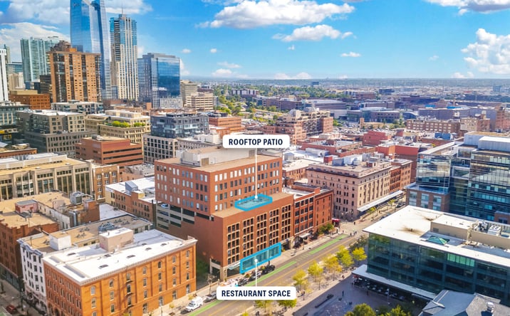 Pictures of Retail property located at 1660 Wynkoop St, Denver, CO 80202 for lease - image #1