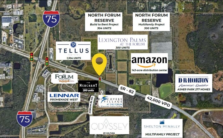 Pictures of Retail, Office, Restaurant property located at North Forum, Fort Myers, FL 33905 for lease - image #1