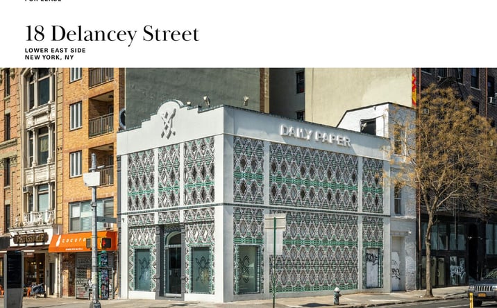 Pictures of Retail property located at 18 Delancey St, New York, NY 10002 for lease - image #1