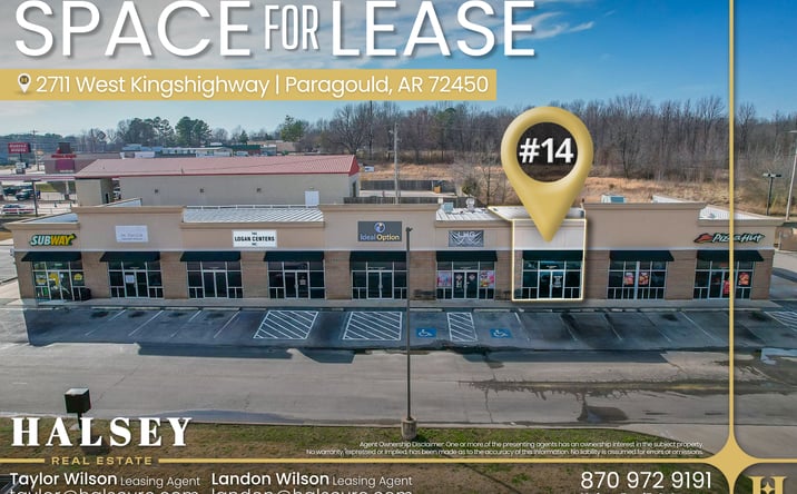 Pictures of Retail, Office, Restaurant property located at 2711 W Kingshighway, Paragould, AR 72450 for lease - image #1