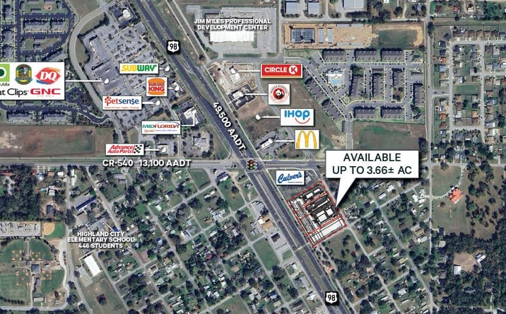 Pictures of Retail property located at Highland City, FL, Highland City, FL 33812 for lease - image #1