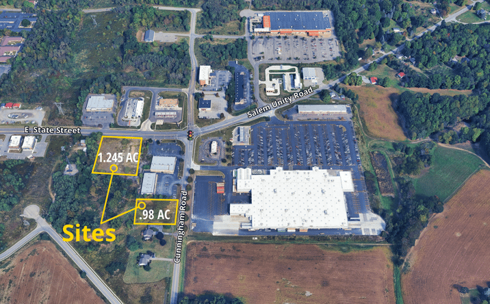 Pictures of Land property located at 2673 E State St, Salem, OH 44460 for lease - image #1