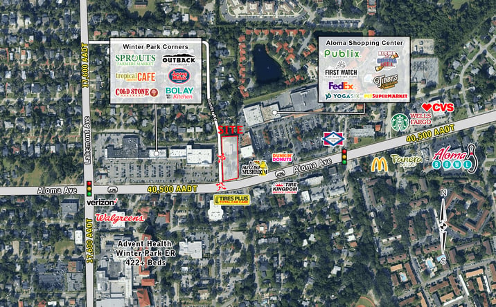 Pictures of Retail, Land property located at 2011 Aloma Ave, Winter Park, FL 32792 for lease - image #1