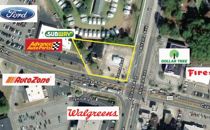 Pictures of Land property located at 4601 Altama Ave, Brunswick, GA 31520 for lease - image #1