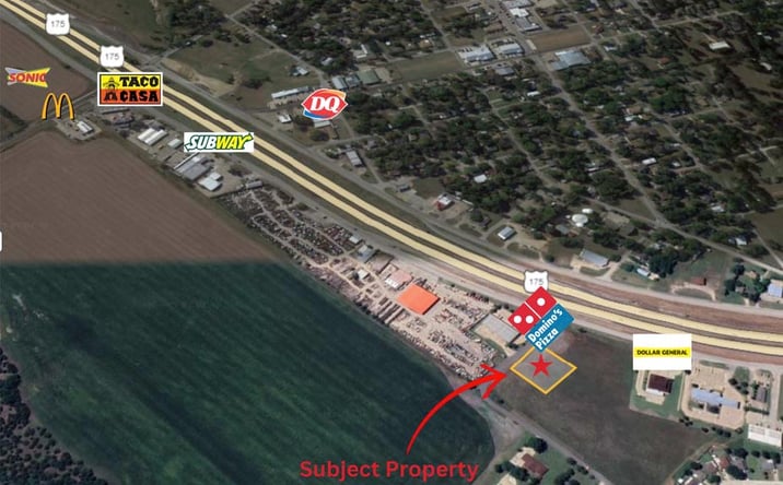 Pictures of Retail, Restaurant property located at Lone Star Dr, Crandall, TX 75114 for lease - image #1
