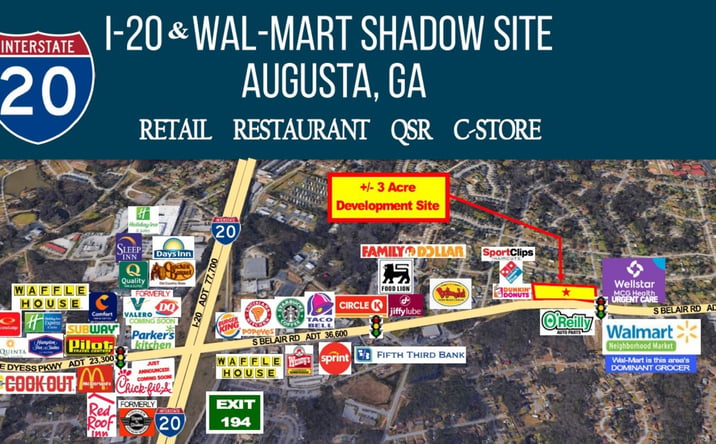Pictures of Retail, Office, Restaurant property located at 303 S Belair Rd, Augusta, GA 30907 for lease - image #1
