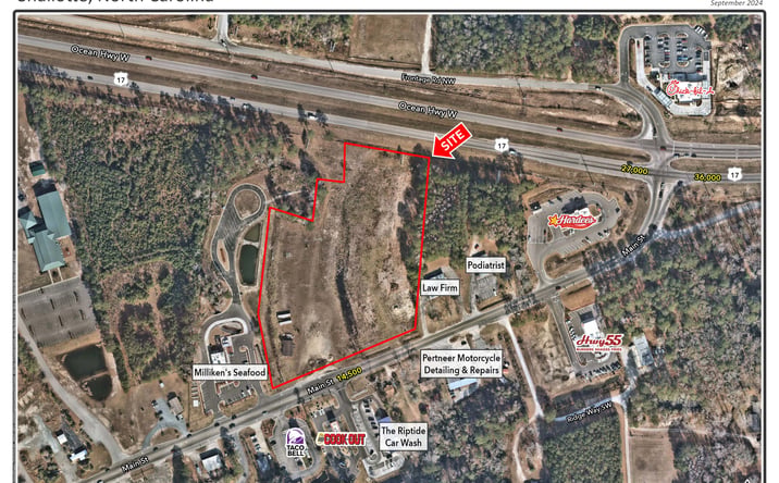 Pictures of Retail property located at 4450 Main St, Shallotte, NC 28470 for lease - image #1