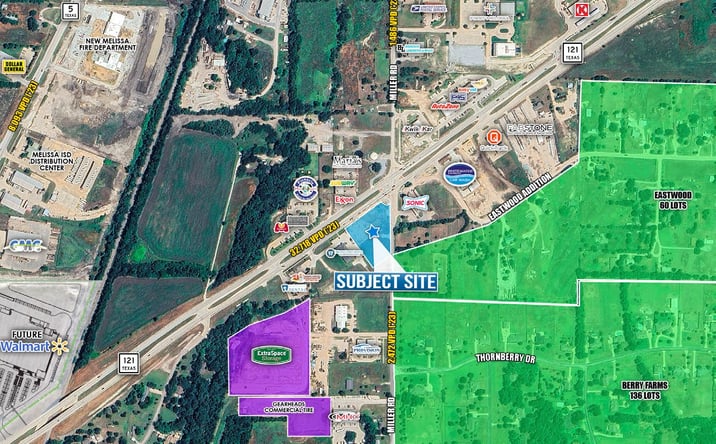 Pictures of Retail, Land property located at 2148 State Highway 121, Melissa, TX 75454 for lease - image #1