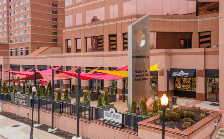 Pictures of Office property located at 50 E Rivercenter Blvd, Covington, KY 41011 for lease - image #1