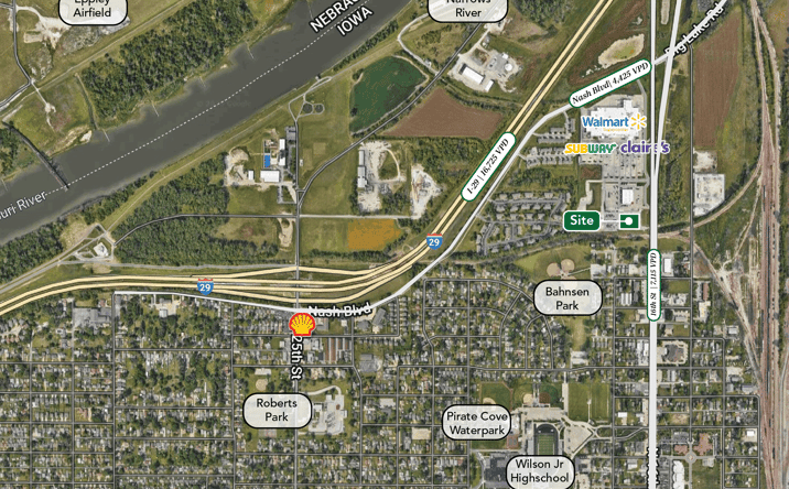 Pictures of Retail, Land property located at 1702 N 16th St, Council Bluffs, IA 51501 for lease - image #1
