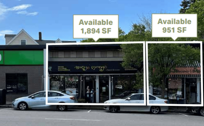 Pictures of Retail, Restaurant property located at 1191 Centre St, Newton, MA 02459 for lease - image #1