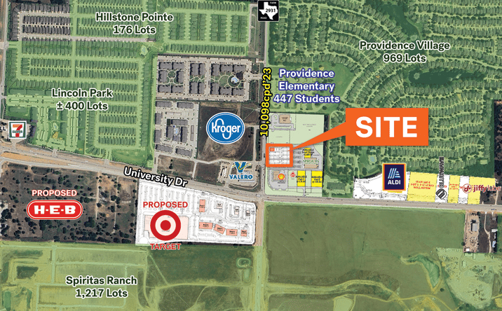 Pictures of Retail property located at Providence Village, TX, Providence Village, TX 76227 for lease - image #1