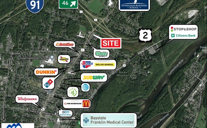 Pictures of Retail, Office property located at 493 Bernardston Rd, Greenfield, MA 01301 for lease - image #1