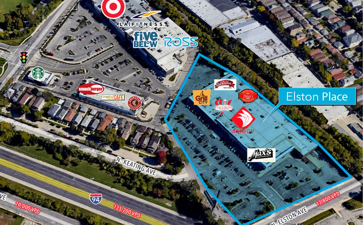Pictures of Retail property located at 5033 N Elston Ave, Chicago, IL 60630 for lease - image #1