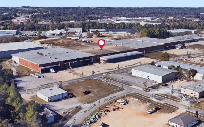 Pictures of Industrial property located at 551 Western Dr, Mobile, AL 36607 for lease - image #1
