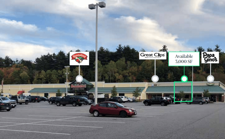 Pictures of Retail property located at 1425 Lake Shore Rd, Gilford, NH 03249 for lease - image #1