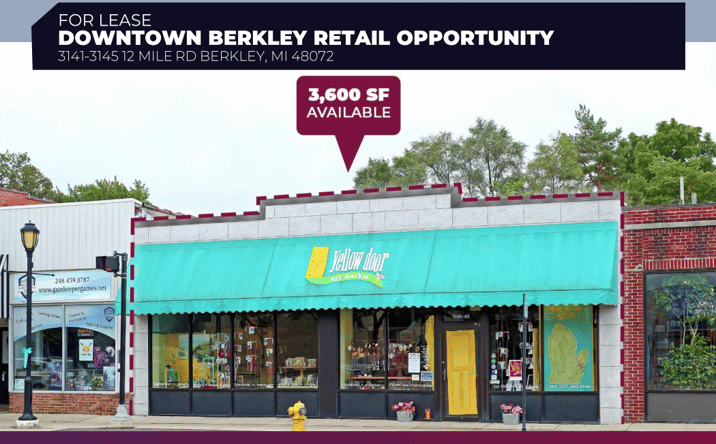 Pictures of Retail property located at 3141-3145 12 Mille Rd, Berkley, MI 48072 for lease - image #1