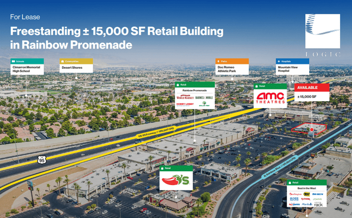 Pictures of Retail property located at 2001-2351 N. Rainbow Blvd, Las Vegas, NV 89108 for lease - image #1