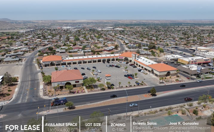 Pictures of Retail, Office property located at 5857 N Mesa St, El Paso, TX 79912 for lease - image #1