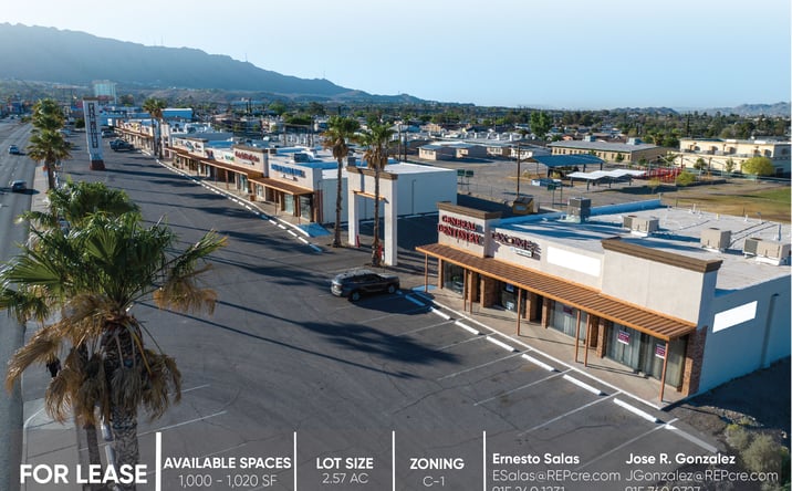 Pictures of Retail, Office property located at 6559 N Mesa St, El Paso, TX 79912 for lease - image #1