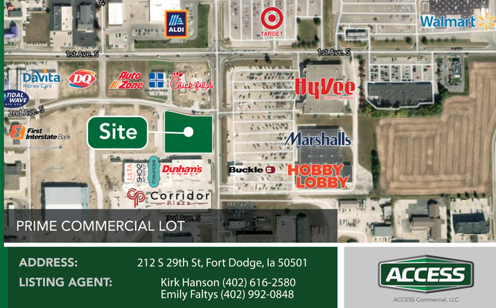 Pictures of Retail, Land property located at 212 S 29th St, Fort Dodge, IA 50501 for lease - image #1
