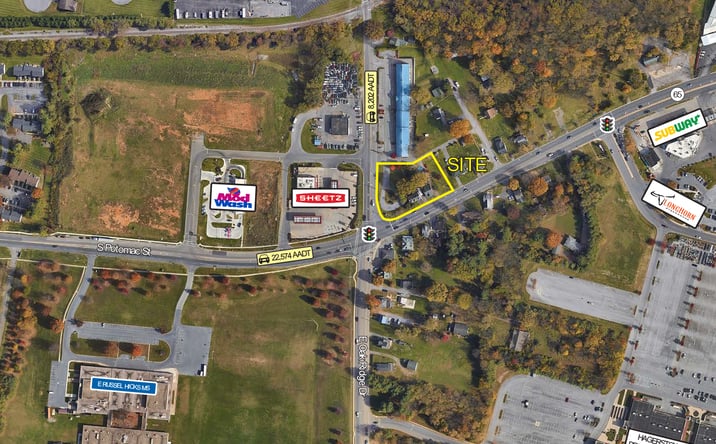 Pictures of Land, Retail property located at 5 East Oak Ridge Drive, Hagerstown, MD 21740 for lease - image #1