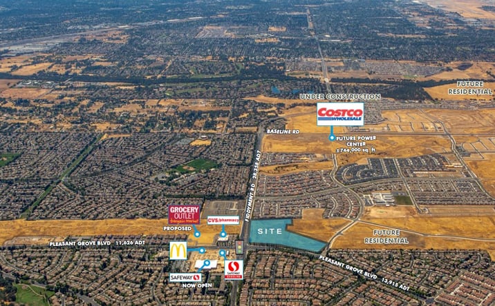 Pictures of Land property located at 1848 Pleasant Grove Blvd, Roseville, CA 95747 for lease - image #1
