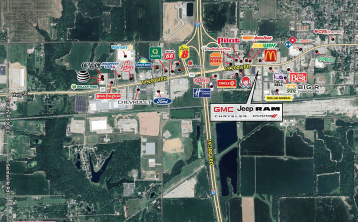 Pictures of Land property located at 100 Holiday Ln, Salem, IL 62881 for lease - image #1