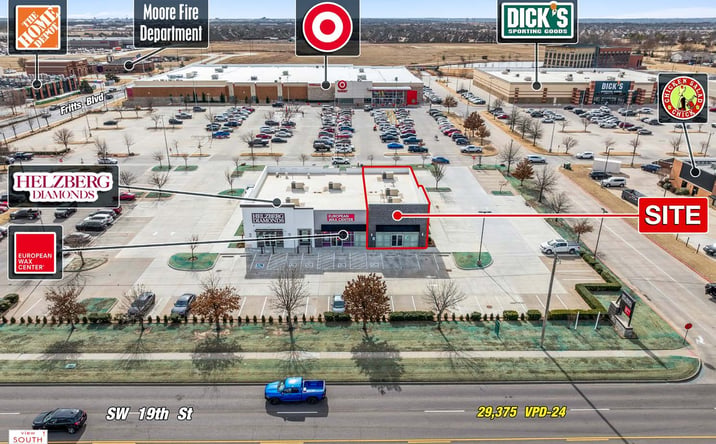 Pictures of Retail property located at 740 C SW 19th Street, Moore, OK 73160 for lease - image #1