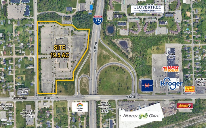Pictures of Retail, Land property located at 1591 S. Graham Road, Flint, MI 48532 for lease - image #1