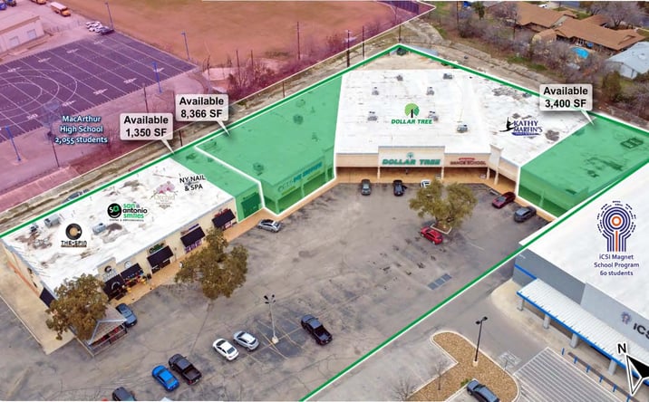 Pictures of Retail property located at 3131 Nacogdoches Road, San Antonio, TX 78217 for lease - image #1