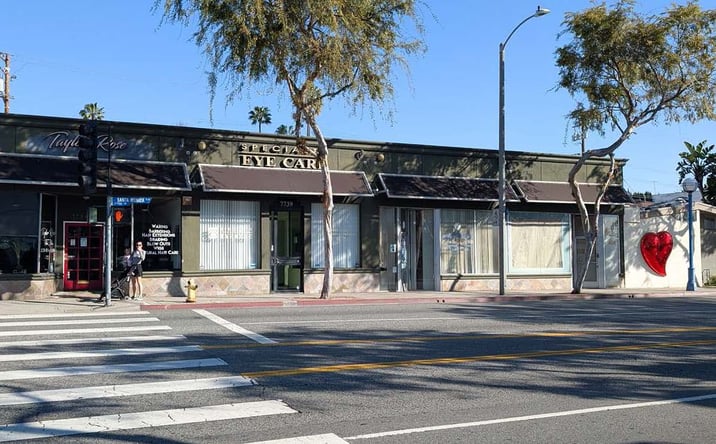 Pictures of Retail property located at 7735 Santa Monica Blvd, West Hollywood, CA 90046 for lease - image #1