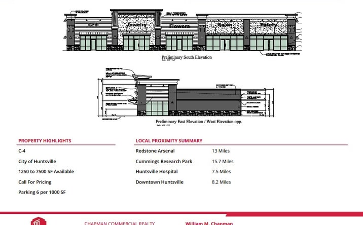 Pictures of Retail property located at Owens Cross Roads, AL, USA, Huntsville, AL 35763 for lease - image #1