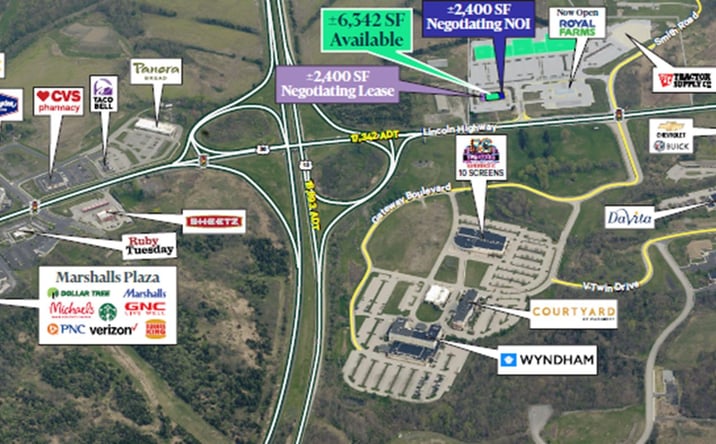 Pictures of Retail property located at Lincoln Highway & Gateway Boulevard, Gettysburg, PA 17325 for lease - image #1