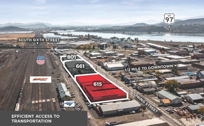 Pictures of Industrial property located at 615 S Spring St, Klamath Falls, OR 97601 for lease - image #1