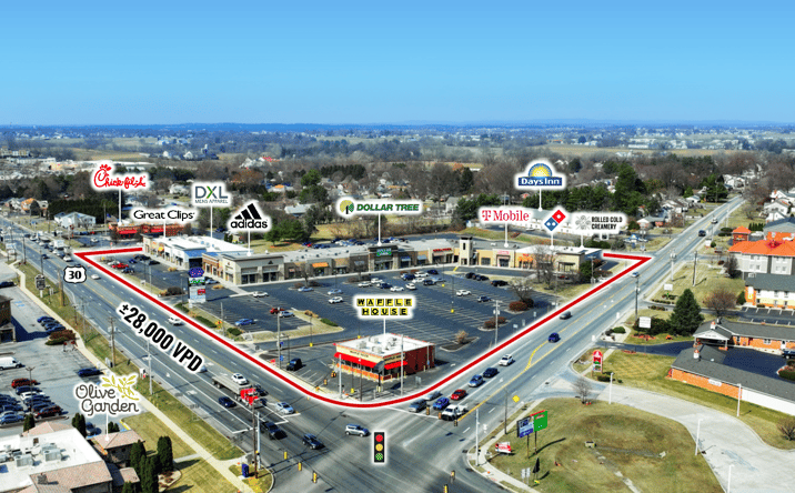Pictures of Retail property located at 2495 Lincoln Hwy E, Lancaster, PA 17602 for lease - image #1